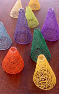 Abaca Vase krypton cones